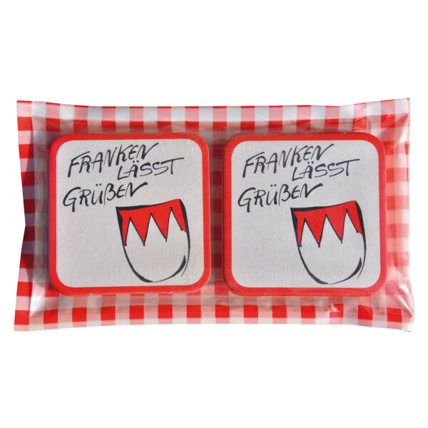 Bierfilze und Holzbierdeckel