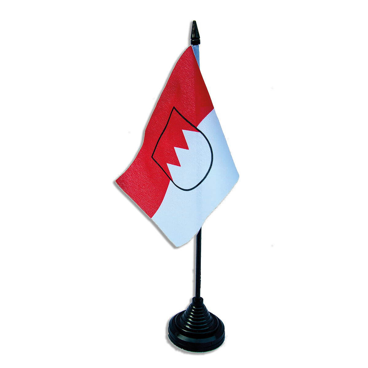 AZ FLAG Tischflagge Provinz Touraine – Kleine Tischfahne 15x10 Cm Mit Schwarzem Kunststoffsockel