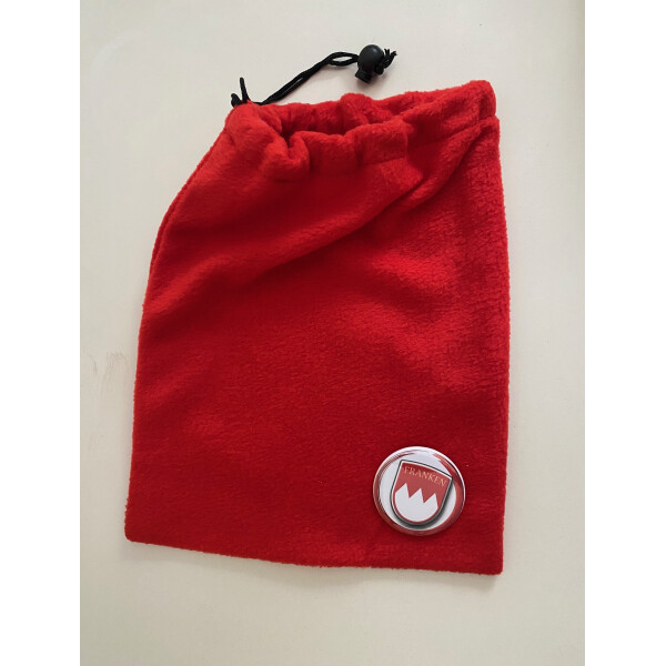 Franken Stoff Zuziehbeutel rot