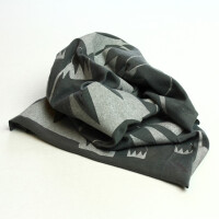 Schlauchschal Franken silbernes Wappen