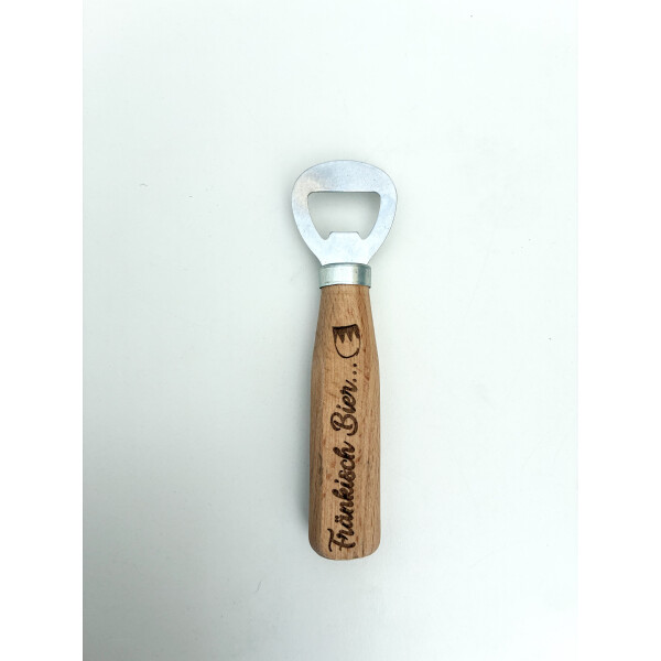 Franken Holz-Flaschenöffner "Fränkisch Bier .."
