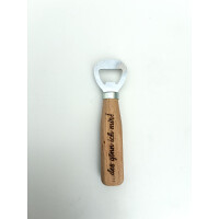 Franken Holz-Flaschenöffner "Fränkisch...