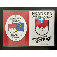 Franken Postkarten-Set