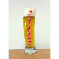 Bierglas Allmächd Naa