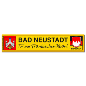 Aufkleber Bad Neustadt