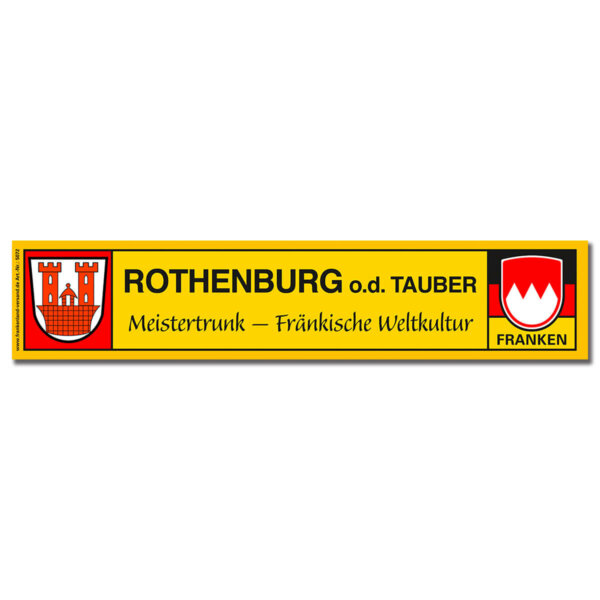 Aufkleber Rothenburg ob der Tauber
