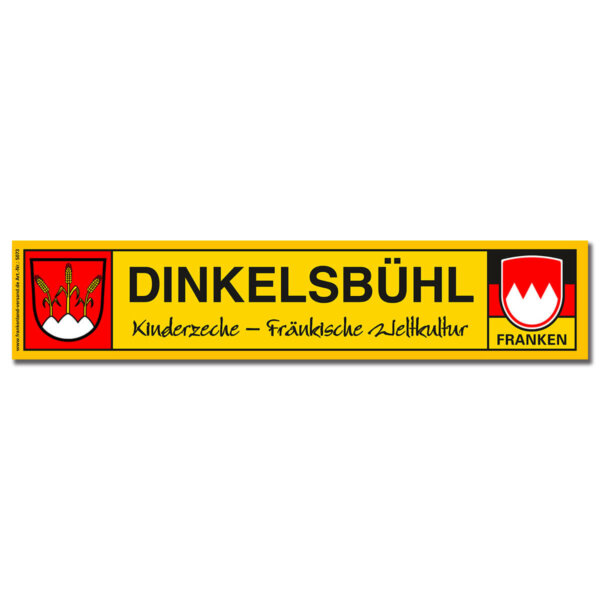 Aufkleber Dinkelsbühl