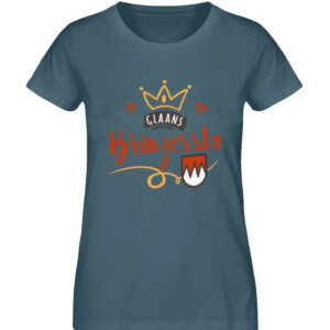 Brinzessla - das Damenshirt für die Fränkin (Bio Baumwolle) - Damen Premium Organic Shirt-6880