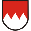 Aufkleber Franken-Wappen 8,8x10cm