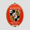 Emailleschild Bayreuth